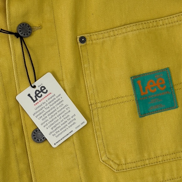 LEE® X THE HUNDREDS® CHORE JACKET IN YELLOW - Picture 4 of 16